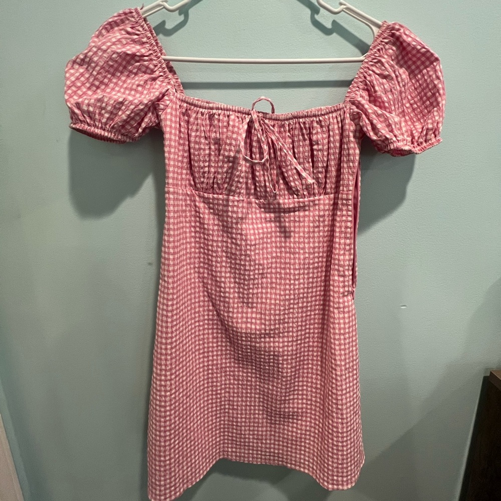 Zara Gingham Dress